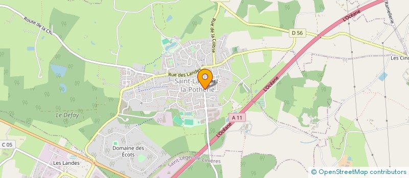 localisation de l'entreprise MONSIEUR YOHANN ADAMIS à SAINT-LAMBERT-LA-POTHERIE