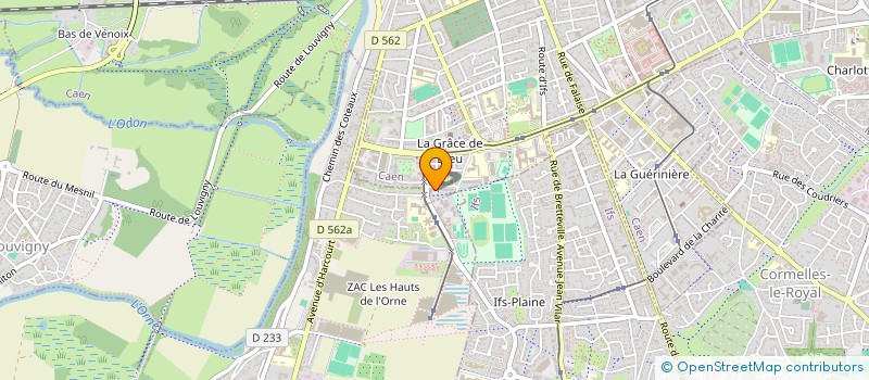 localisation de l'entreprise MONSIEUR YOHANN AIGUADEL-JALEME à CAEN