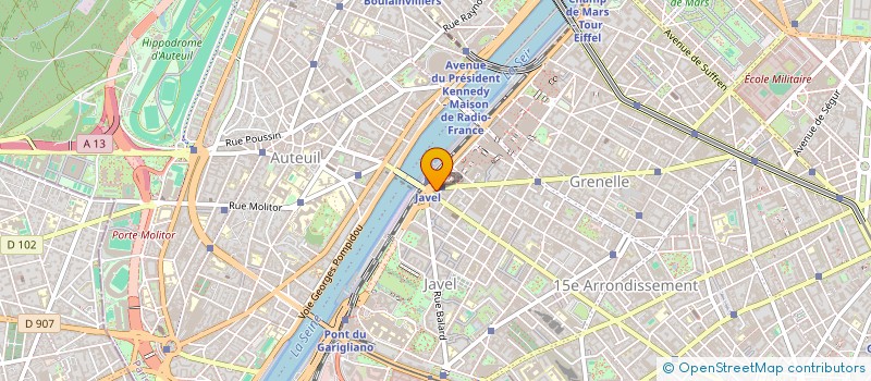 localisation de l'entreprise MONSIEUR YOHANN ALEXIS CASATTI  PARIS