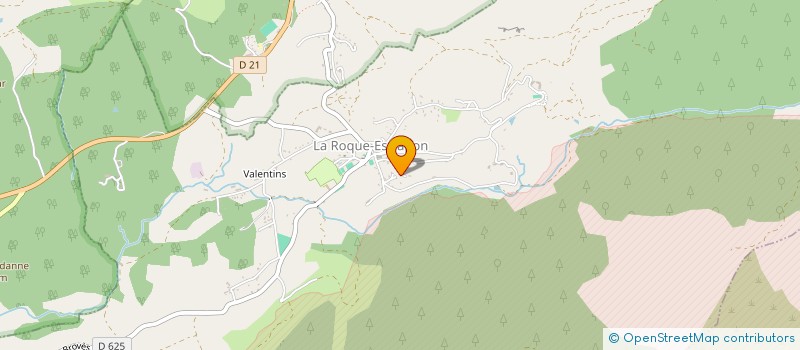 localisation de l'entreprise MONSIEUR YOHANN ALLEAUME  LA ROQUE-ESCLAPON