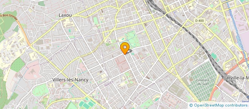 localisation de l'entreprise MONSIEUR YOHANN ANTIGNAC  NANCY