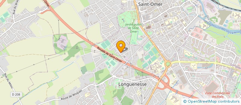 localisation de l'entreprise MONSIEUR YOHANN BARGUET à LONGUENESSE