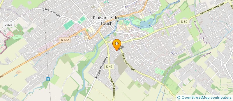 localisation de l'entreprise MONSIEUR YOHANN BAUCE à PLAISANCE-DU-TOUCH