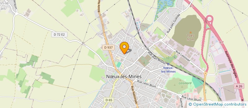localisation de l'entreprise MONSIEUR YOHANN BEAUVAIS  NUX-LES-MINES
