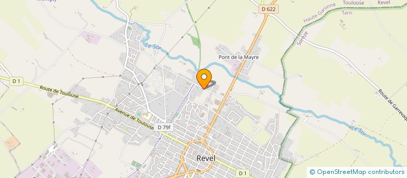 localisation de l'entreprise MONSIEUR YOHANN BELON  REVEL