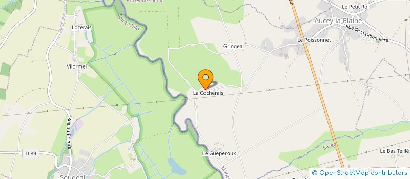 localisation de l'entreprise MONSIEUR YOHANN BELOT  AUCEY-LA-PLAINE