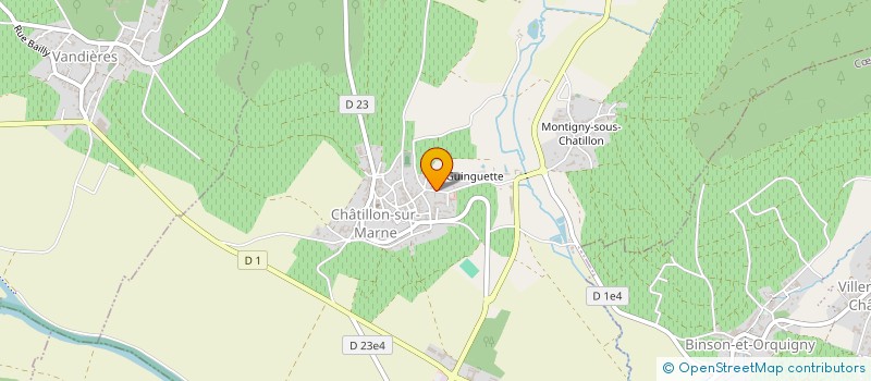 localisation de l'entreprise MONSIEUR YOHANN BENARD à CHATILLON-SUR-MARNE