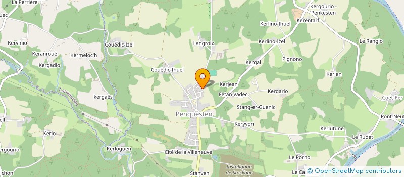 localisation de l'entreprise MONSIEUR YOHANN BENAVENTE  INZINZAC-LOCHRIST