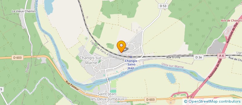 localisation de l'entreprise MONSIEUR YOHANN BERMOND  CHANGIS-SUR-MARNE