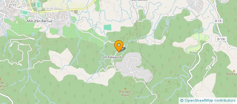 localisation de l'entreprise MONSIEUR YOHANN BILLION-VEAUX  CERET