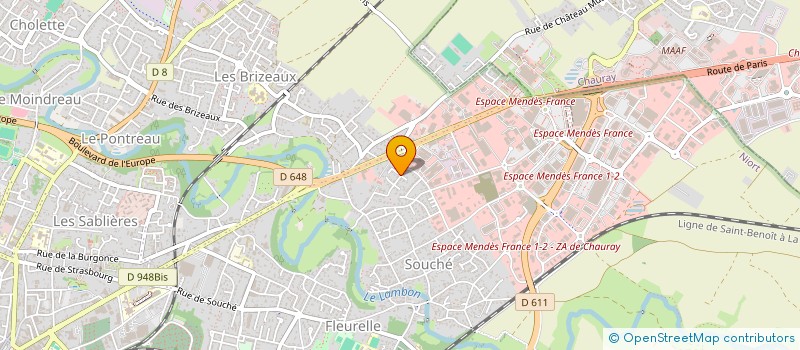 localisation de l'entreprise MONSIEUR YOHANN BIRAULT  NIORT