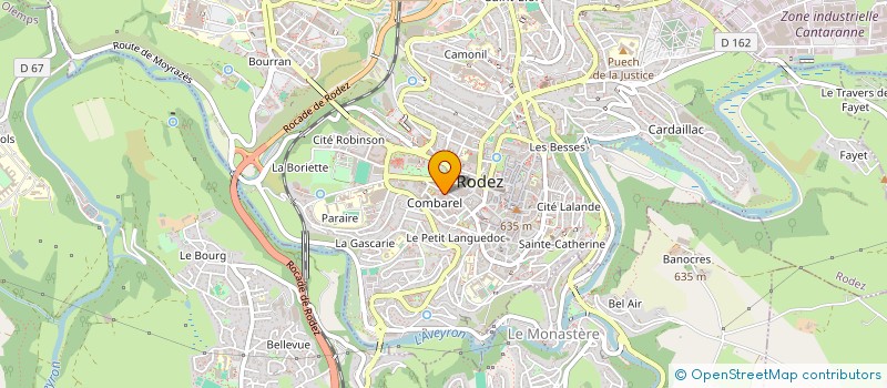 localisation de l'entreprise MONSIEUR YOHANN BLOCH  RODEZ