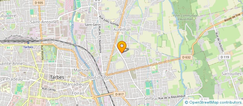 localisation de l'entreprise MONSIEUR YOHANN BONOMETTI  ASNIERES-SUR-SEINE