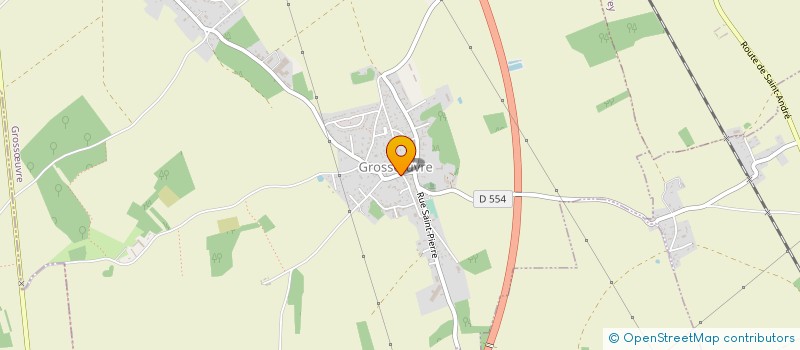 localisation de l'entreprise MONSIEUR YOHANN BOUQUET  GROSSUVRE