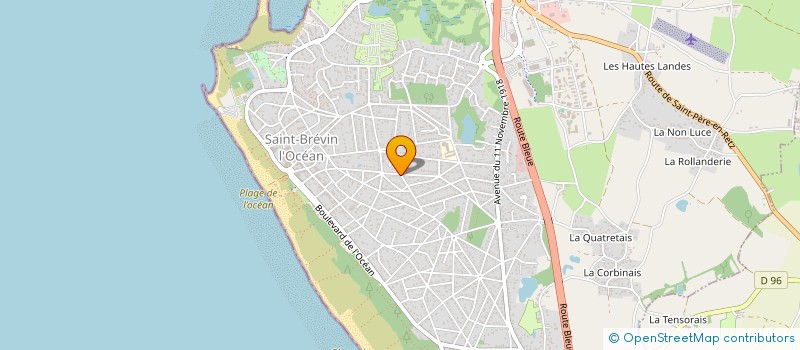 localisation de l'entreprise MONSIEUR YOHANN BUINO à SAINT-BREVIN-LES-PINS