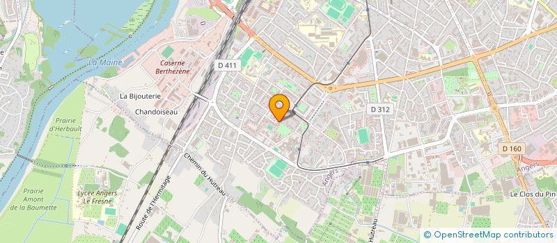 localisation de l'entreprise MONSIEUR YOHANN CACHEUX  ANGERS