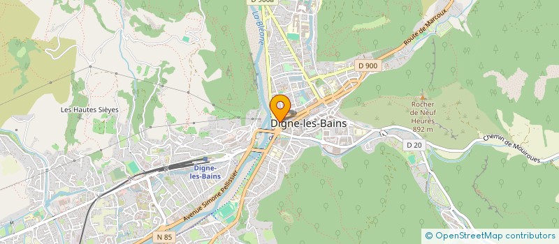 localisation de l'entreprise MONSIEUR YOHANN CARCELEN à DIGNE-LES-BAINS