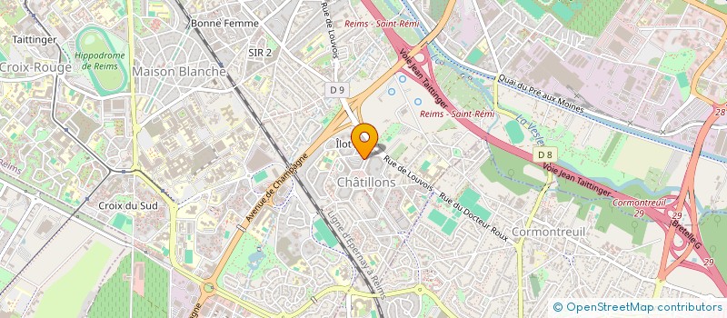localisation de l'entreprise MONSIEUR YOHANN CARDOSO à REIMS