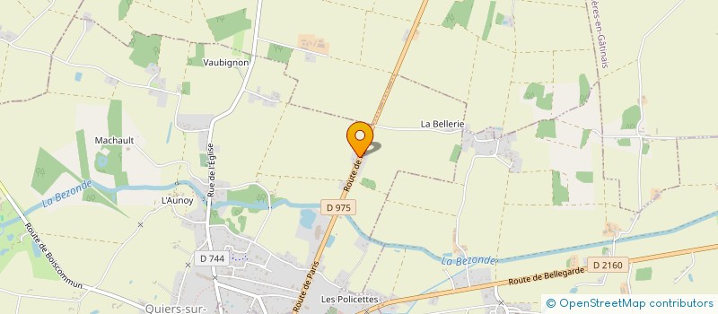 localisation de l'entreprise MONSIEUR YOHANN CHENAULT  QUIERS-SUR-BEZONDE