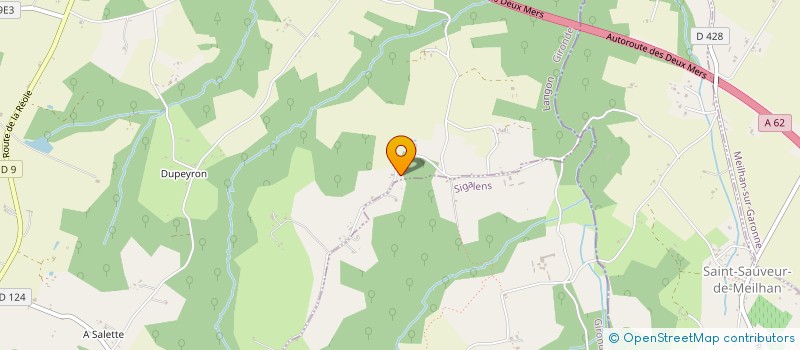 localisation de l'entreprise MONSIEUR YOHANN CHEVALLIER  AILLAS