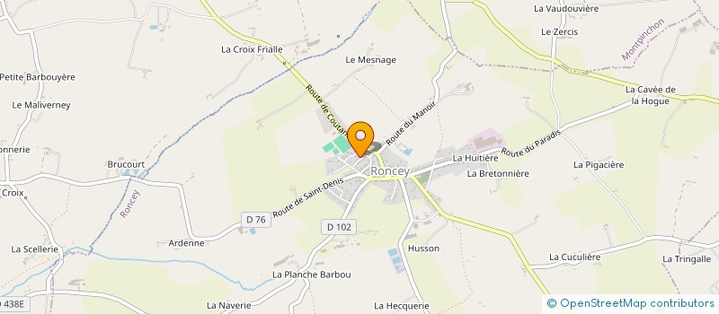 localisation de l'entreprise MONSIEUR YOHANN CHUBB  QUETTREVILLE-SUR-SIENNE