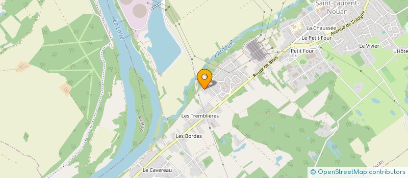 localisation de l'entreprise MONSIEUR YOHANN CLEMENT à SAINT-LAURENT-NOUAN