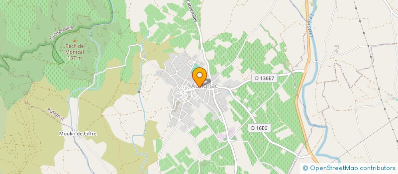 localisation de l'entreprise MONSIEUR YOHANN COMBO  AUTIGNAC