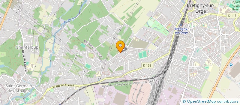 localisation de l'entreprise MONSIEUR YOHANN CRESSON  BRETIGNY-SUR-ORGE