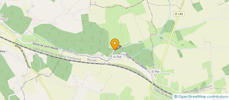 localisation de l'entreprise MONSIEUR YOHANN DABOUINEAU  COURTONNE-LES-DEUX-EGLISES