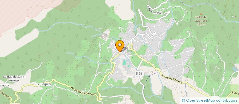 localisation de l'entreprise MONSIEUR YOHANN DARCHEN à SEILLANS
