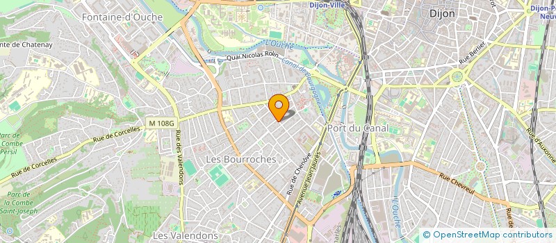 localisation de l'entreprise MONSIEUR YOHANN DAUVERGNE à DIJON
