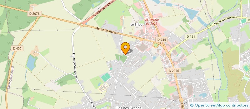 localisation de l'entreprise MONSIEUR YOHANN DAZA  SAINT-DOULCHARD