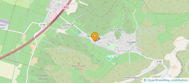 localisation de l'entreprise MONSIEUR YOHANN DEBONNE  ARMISSAN