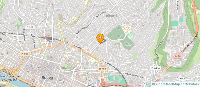 localisation de l'entreprise MONSIEUR YOHANN DECELIER à ROUEN