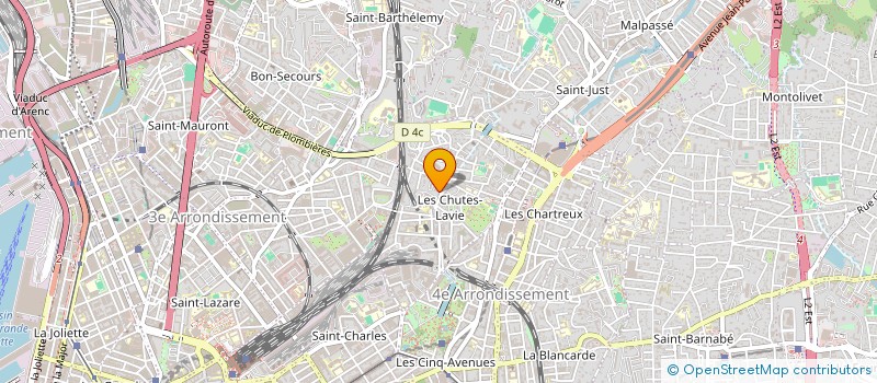localisation de l'entreprise MONSIEUR YOHANN DEGROISE  MARSEILLE