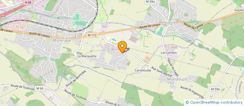 localisation de l'entreprise MONSIEUR YOHANN DELPAS à TOULOUSE
