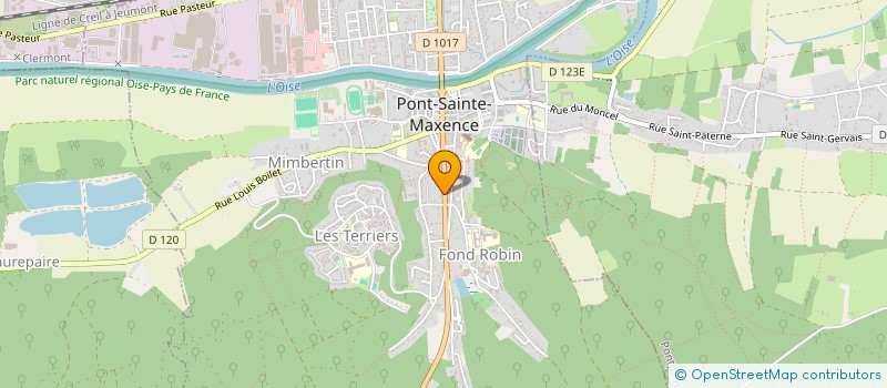 localisation de l'entreprise MONSIEUR YOHANN DEVENET à PONT-SAINTE-MAXENCE