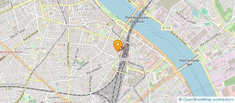localisation de l'entreprise MONSIEUR YOHANN DONSE à BORDEAUX