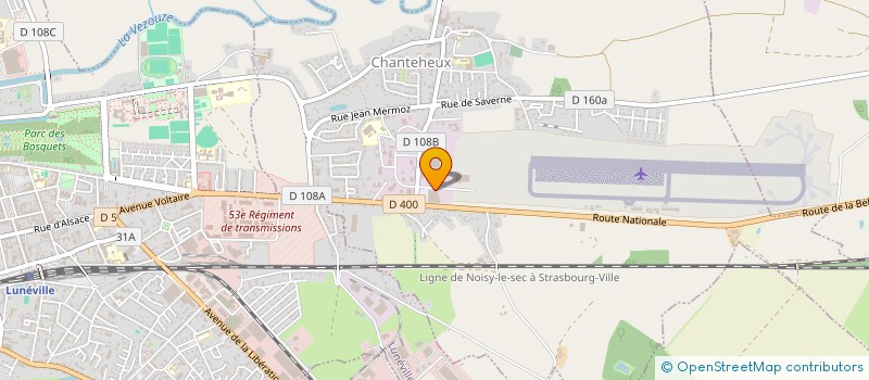 localisation de l'entreprise MONSIEUR YOHANN DUBOQUET  CHANTEHEUX