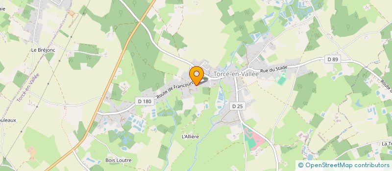 localisation de l'entreprise MONSIEUR YOHANN FAUTRAT  TORCE-EN-VALLEE