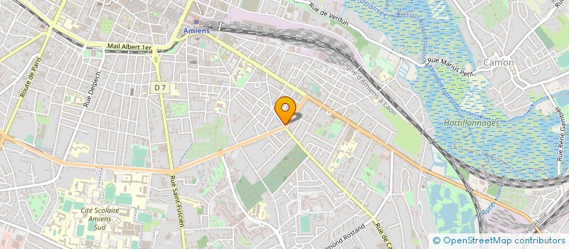 localisation de l'entreprise MONSIEUR YOHANN FILLIOT à AMIENS