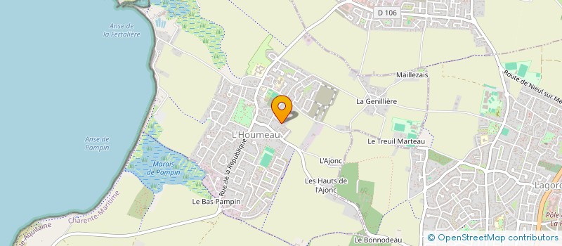 localisation de l'entreprise MONSIEUR YOHANN FLEURY  NIEUL-SUR-MER