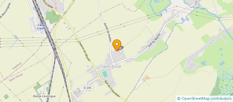 localisation de l'entreprise MONSIEUR YOHANN FONTAINE  SAINT-TRICAT