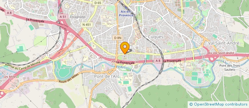 localisation de l'entreprise MONSIEUR YOHANN FRANZIS à AIX-EN-PROVENCE