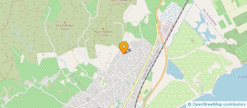 localisation de l'entreprise MONSIEUR YOHANN FRELICOT à FRONTIGNAN