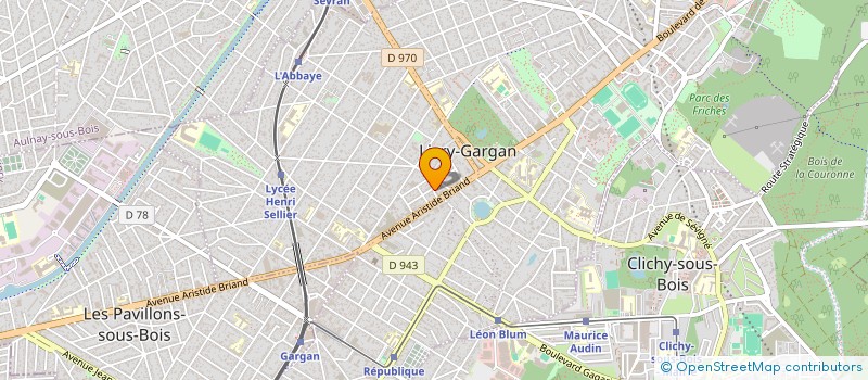 localisation de l'entreprise MONSIEUR YOHANN FUDEZ à LIVRY-GARGAN