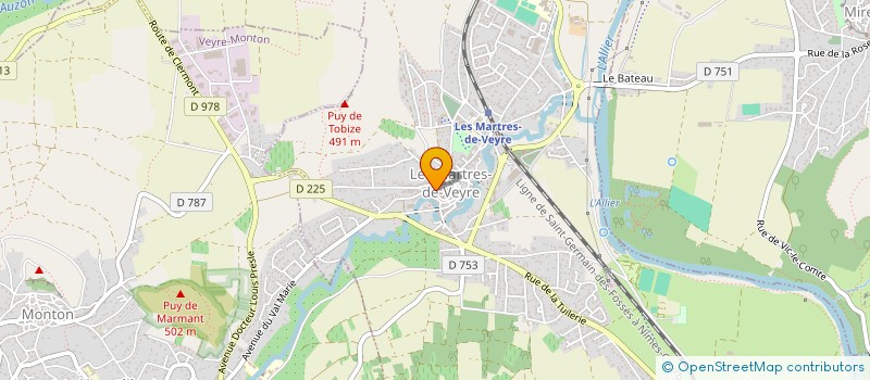 localisation de l'entreprise MONSIEUR YOHANN GALLANT  SAINT-MAURICE