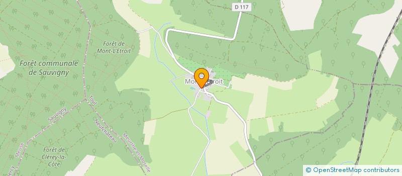 localisation de l'entreprise MONSIEUR YOHANN GAUTIER  MONT-L'ETROIT