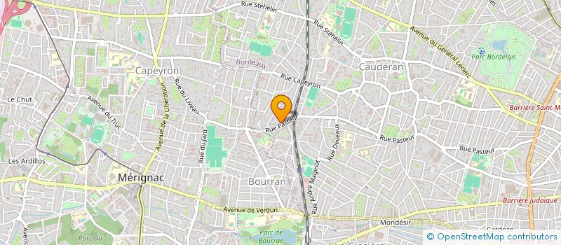 localisation de l'entreprise MONSIEUR YOHANN GAZON  BORDEAUX