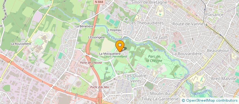 localisation de l'entreprise MONSIEUR YOHANN GENTILHOMME à SAINT-HERBLAIN